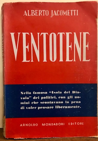 Alberto Jacometti Ventotene 1946 Milano Arnoldo Mondadori Editore